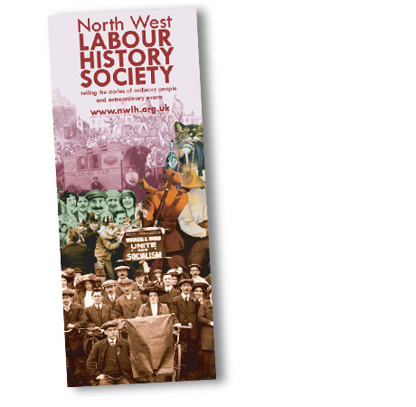 North West Labour History Society pop up banner