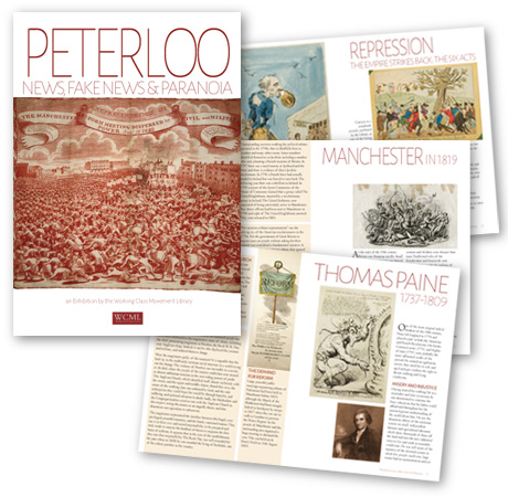 Peterloo exhibition booklet