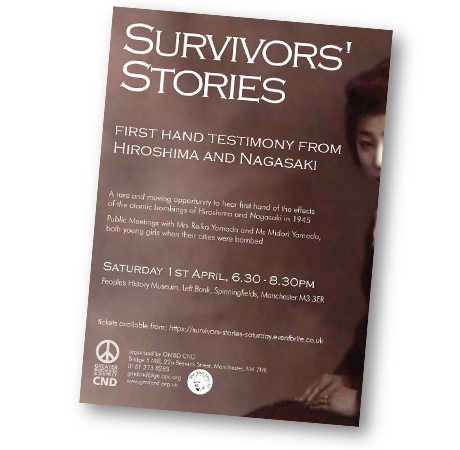 Survivors stories leaflet